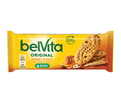Б-ти Белвита 50гр. Мед и Лешник/20бр.