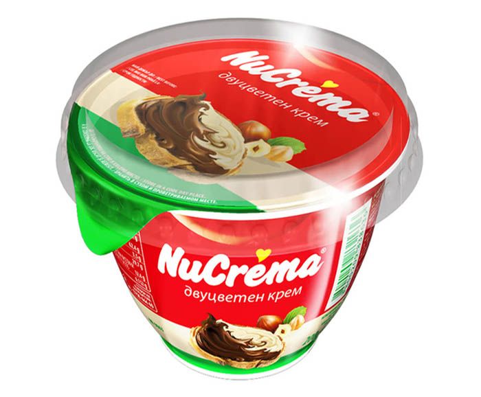 теч. ш-д Нукрема 200гр. Двуцветен