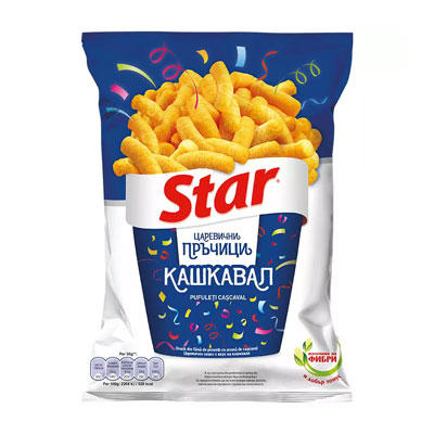Стар Снакс 73гр. Кашкавал/18бр.